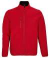 03827 Falcon Recycled Soft Shell Jacket Pepper Red colour image